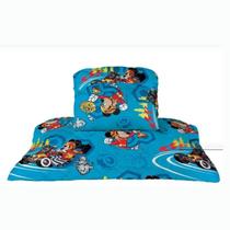 Kit Colcha de Elástico Infantil Sleep Matelassê 02 Peças Lepper Mickey Kit Colcha de Elástico Infantil Sleep Matelassê 02 Peças Lepper Mickey