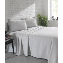 Kit Colcha Dohler Piquet Liso - 100% Algodão - King