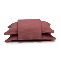 Kit Colcha Dohler Piquet Liso - 100% Algodão - Queen