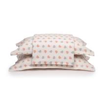 Kit Colcha Dohler Piquet Venus - 100% Algodão - Branco - Casal