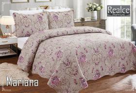 Kit Colcha Estampada King 3P Realce Premium - Sultan