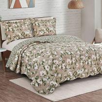 Kit Colcha Evolution Patchwork King Verna - Camesa