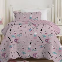 Kit Colcha Infantil Estampada 2 peças