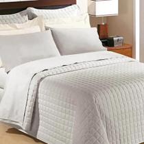 Kit Colcha King 180 Fios Previlege - Andreza Branco