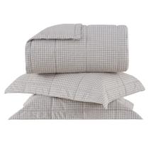 Kit Colcha King Buddemeyer 200 Fios Gran Percalle Bourbon