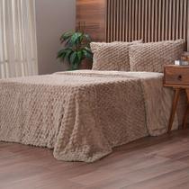 Kit Colcha King Luxor Jacquard 100% Poliéster 250x270cm