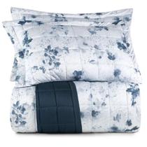 Kit Colcha King Lynel Sofistic 3 Peças Romanza Azul