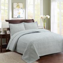 Kit Colcha King Matelassê 3 Peças - Provence Linho