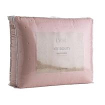 Kit Colcha King Matelassê Saphira Toque 300 Fios Rosa com 2 Porta Travesseiros Lyor