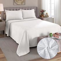 Kit Colcha King Piquet Dohler Toque Macio 3Pçs 250x280cm