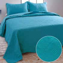 Kit Colcha King Ultrasonic Dyuri Jolitex Cobre Leito Dupla Face 280x260cm