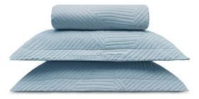 Kit Colcha Linenn Casal Appel Home 220x240cm + 2 Porta Travesseiros