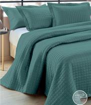 Kit Colcha Melbourne Rozac Toque Acetinado