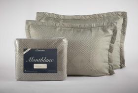 Kit Colcha Montblanc Cairo 107 Verde Oliva Solteiro 180X230