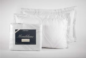 Kit Colcha Montblanc Orvalho 01 Branco Casal Queen 230x260cm Kit Colcha Montblanc Orvalho 01 Branco Casal Queen 230x260cm