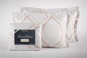 Kit Colcha Montblanc Orvalho 03 Creme Cotton Casal Queen