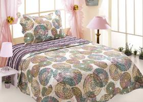 Kit Colcha Patchwork Infantil Layla 2 peças 160x240 Realce