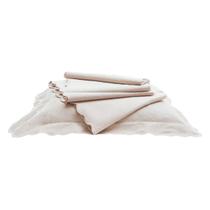 Kit Colcha Piquet King Tognato Capela 03 Peças 100% Algodão Marfim