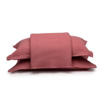 Kit Colcha Piquet Solteiro Dohler Lisa Favo 100% Algodão