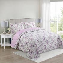 Kit Colcha + Porta Travesseiro Bouti Casal Estampa Teka