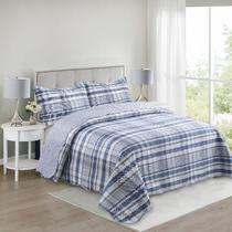 Kit Colcha + Porta Travesseiro Bouti Solteiro Teka Estampadas