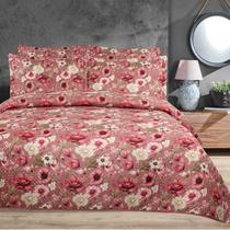 Kit Colcha Queen 240x260cm 3P Jardim Habitat - MFB