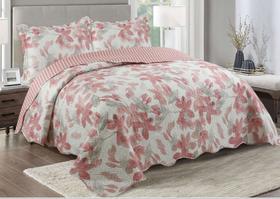 Kit Colcha Queen 3 Pçs Bouti Patchwork Rozac