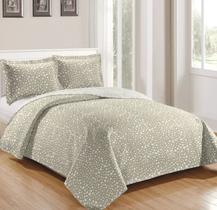 Kit Colcha Queen 3 Pçs Bouti Patchwork Rozac