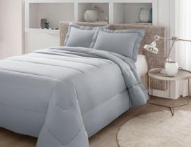 Kit Colcha Queen 3 Pçs Confort Montez 300 Fios Kacyumara