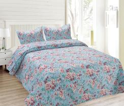 KIt Colcha Queen 3 Peças Patchwork Ultrassônica Helena KIt Colcha Queen 3 Peças Patchwork Ultrassônica Helena