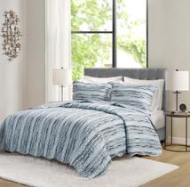 Kit Colcha Queen 3pçs Boutis 150 Fios Corttex Sort10