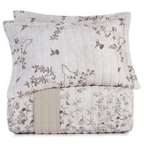 Kit Colcha Queen 3Pcs Malha Algodao Paradis Altenburg