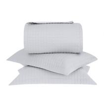 Kit Colcha Queen Buddemeyer 270 Fios Bud Vision New Colors 2 Prata 078