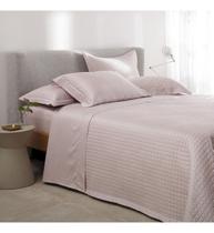 Kit Colcha Queen Cetim 270 Bud Vision New Colors 3 Pç Rosa 079