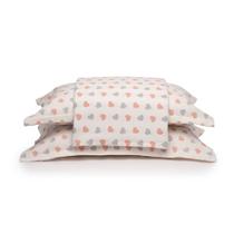 Kit Colcha Queen Döhler Piquet Venus C Corações