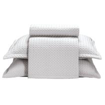 Kit Colcha Queen Döhler Provença Cinza 3 peças
