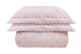 Kit Colcha Queen Matelassê Flay 200 Fios Naturalle Algodão Sultan Kit Colcha Queen Matelassê Flay 200 Fios Naturalle Algodão Sultan