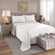 Kit Colcha Queen Piquet 240x250 Lisa- Dohler 100%Algodão