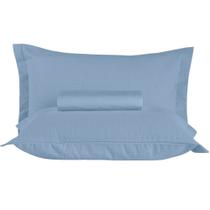 Kit Colcha Queen Teka Piquet Favo Gênova 100% Algodão Liso 3pçs