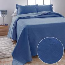 Kit Colcha Queen Ultrasonic Dyuri Jolitex Cobre Leito Dupla Face 220x240cm