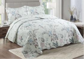 Kit Colcha Solteiro 2 Pçs Bouti Patchwork Rozac