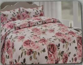 Kit Colcha Solteiro 2 Peças Patchwork Ultrassônica Alice