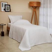 Kit Colcha Solteiro 270 Fios Bud Vision New Prata Buddemeyer