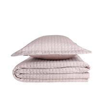 Kit Colcha Solteiro Mesh Taupe - ACASA Kit Colcha Solteiro Mesh Taupe - ACASA