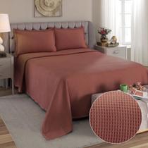 Kit Colcha Solteiro Piquet Dohler Matelado 2Pçs 160x250cm