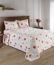 Kit Colcha Solteiro Piquet Estampada 2 Peças Döhler Kit Colcha Solteiro Piquet Estampada 2 Peças Döhler