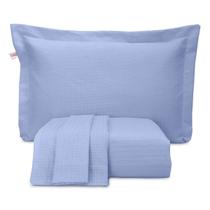 Kit Colcha Solteiro Piquet Hotelaria com Porta Travesseiro Prática 2 Peças Kit Colcha Solteiro Piquet Hotelaria com Porta Travesseiro Prática 2 Peças