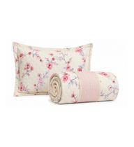 Kit Colcha Solteiro Toque de Seda Sonhare 240X160cm 2Pçs Estampa:Bloom Kit Colcha Solteiro Toque de Seda Sonhare 240X160cm 2Pçs Estampa:Bloom