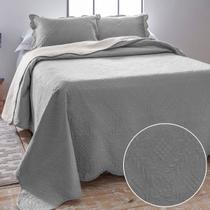 Kit Colcha Super King Ultrasonic Dyuri Jolitex Cobre Leito Dupla Face 300x280cm