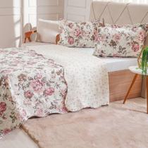 Kit Colcha Ultra Lisse Queen Estampas Sortidas Bene Casa